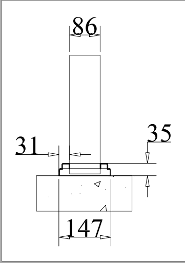เสาก็อกสนาม ขนาด 3-3/8" แบบลอย