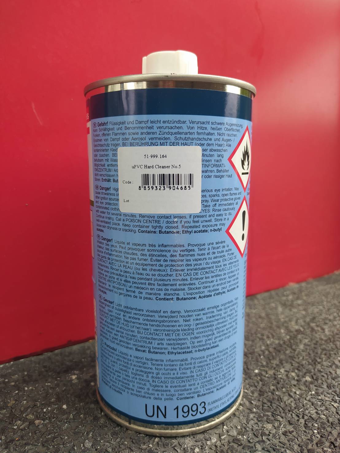 uPVC Hard Cleaner No.5