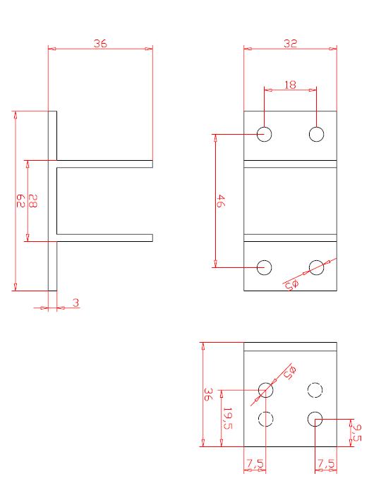 Joint For T-Mullion 76 (SD)