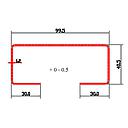 Steel For Large Post 40 (Swing Door) /