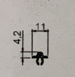 Rail For Sliding Frame