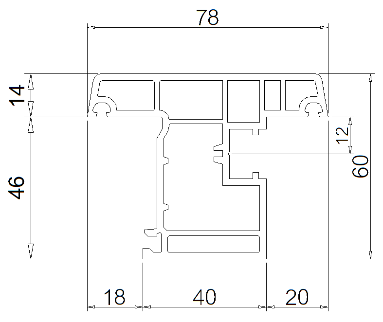 Casement Window Sash (Outward)