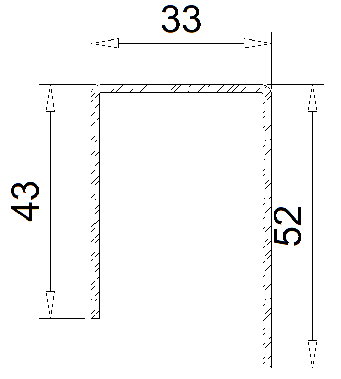 Steel For Casement Door Sash /33-597.006