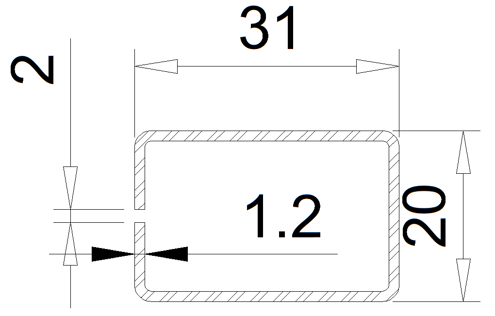Steel For T/Z Mullion