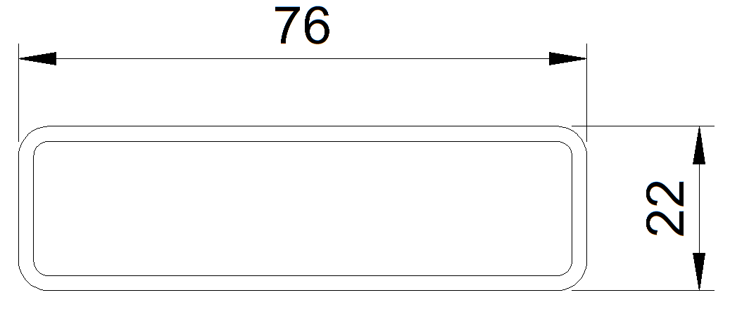 Large Picket 3"x7/8"