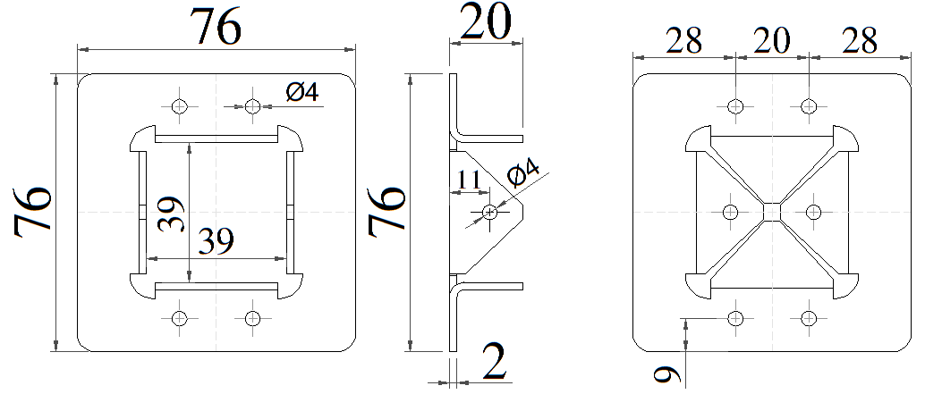 Spacer for Small Post 3 3/8"