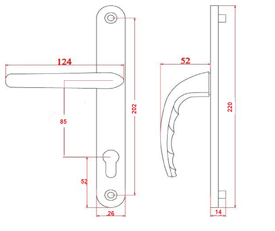 Smart Handle DT85mm
