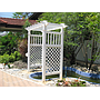 Tree Pergola with Panel