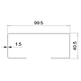 Steel For Large Post 40 (Swing Door) /33-597.018